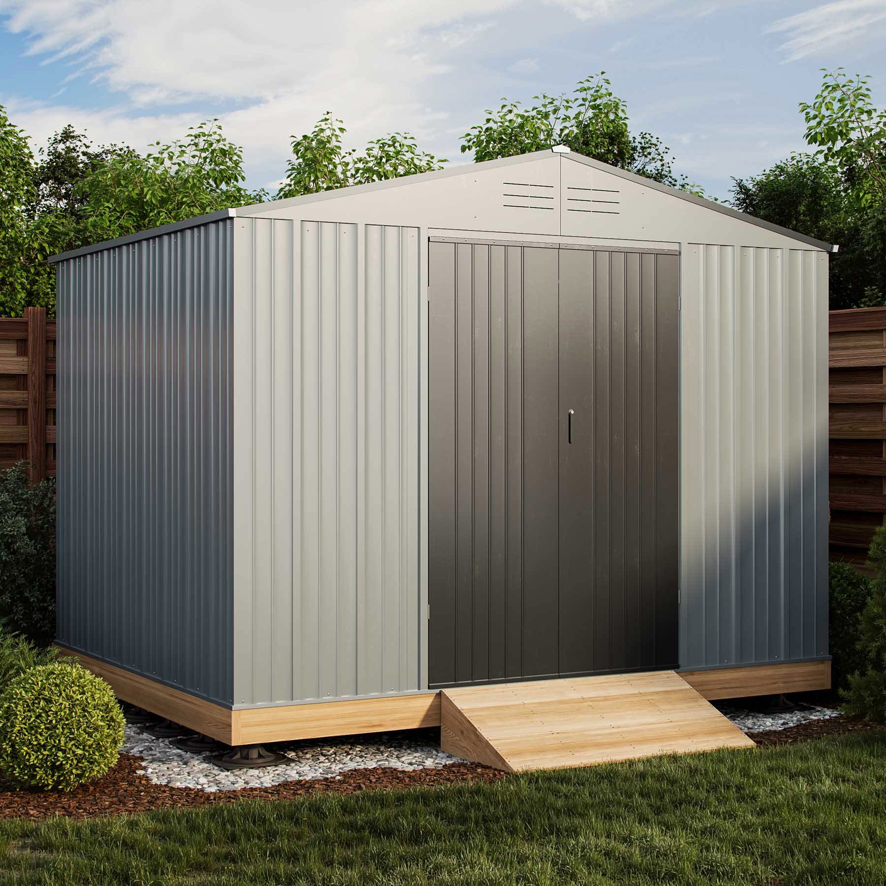 DAP 2509 Shed Scene Metal Hero 4K 6X6